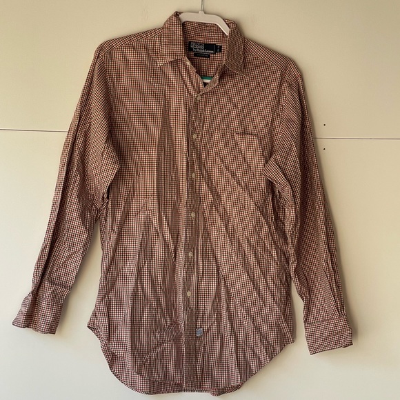 Ralph Lauren Polo Mens's Button Up Shirt Top Button Down Long Sleeve, 15 1/2 -33 - Picture 8 of 10